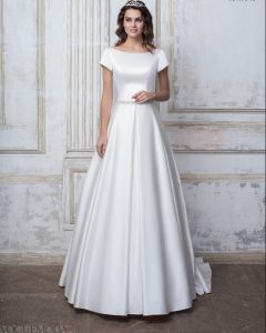 Свадебные платья минимализм 2018 фото 1