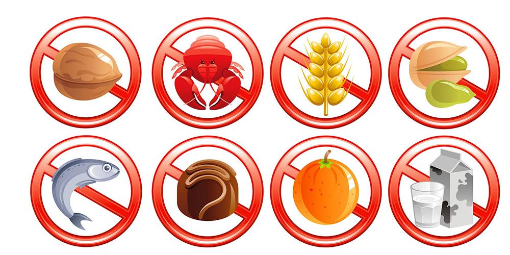 запрещенные продукты при пищевой аллергии