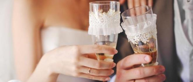 Бокалы на свадьбу своими руками Бокалы на свадьбу