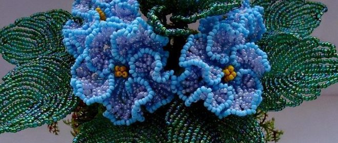 Цветы из бисера своими руками Цветы из бисера