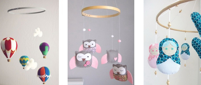 Мобиль для новорожденных своими руками Мобиль своими руками