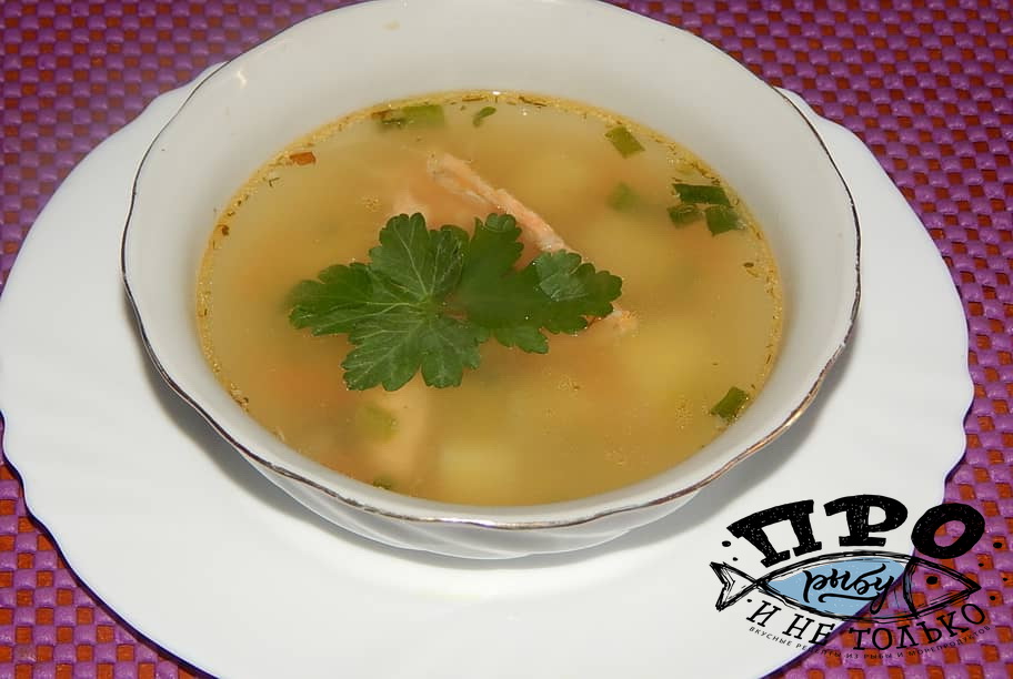 Уха из лосося: рецепт приготовления