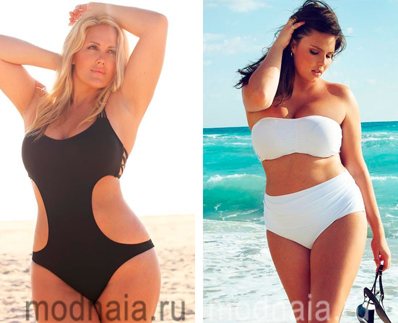 Купальники для полных женщин: модные тенденции