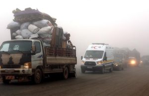 Турецкие военные перекрыли прямую дорогу из Алеппо в Дамаск