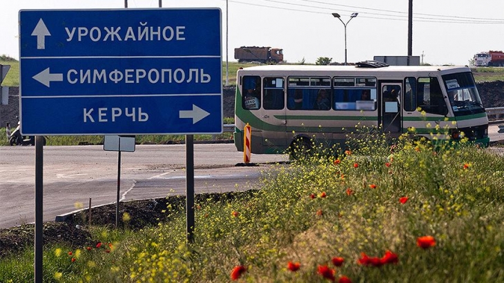 Крым временно прекратил автобусное сообщение с регионами