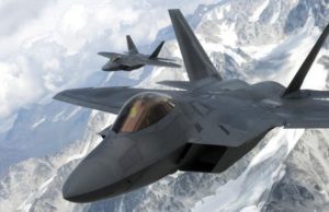 Появилось видео «перехвата» российских Ту-142 американскими F-22