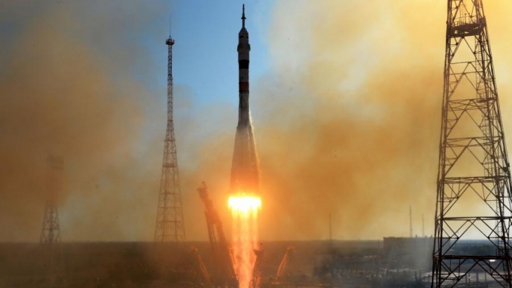 Ракета «Союз» с 34 спутниками стартовала с Байконура