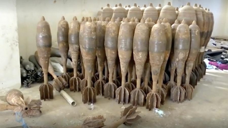 В Алеппо обнаружили оружейный завод боевиков