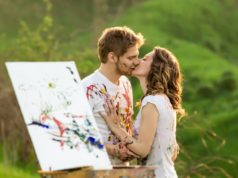 Оригинальная парная фотосессия