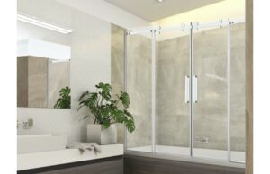 Стеклянные шторки для ванной комнаты: разновидности и преимущества