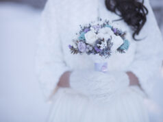 Зимние свадебные аксессуары