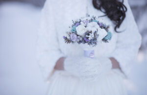 Зимние свадебные аксессуары