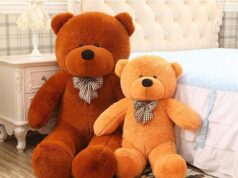 Удиви близких огромным плюшевым медведем