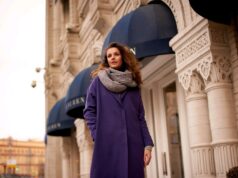 Как стильно носить пальто