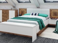 Кровать двуспальная с подъёмным механизмом — идеальное решение для маленькой спальни