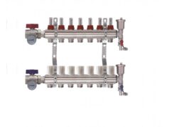 Комплектующие для теплого пола: как выбрать коллектор и для чего он необходим