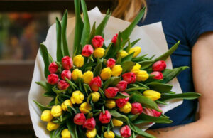 Прекрасные тюльпаны в подарок любимым
