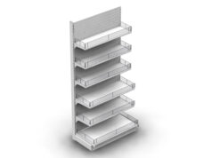 Торговые стеллажи: виды, как выбрать