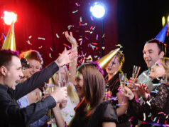 Новогодние праздники в клубе Split