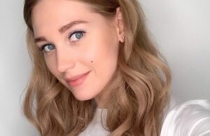 Кристина Асмус в чулках и с сиреневыми волосами предстала в откровенном виде: «Черная вдова»