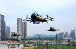 Беспилотное летающее такси EHang может быть введено в эксплуатацию в течение нескольких месяцев