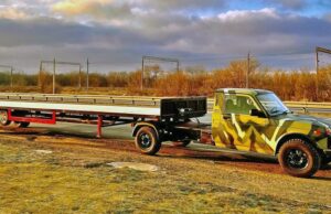 Легендарную «Ниву» превратили в тягач