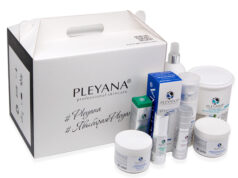 Уход и питание кожи с косметикой Pleyana