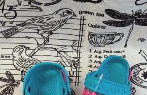 Сабо на лето для ребенка