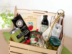 Новогодняя подарочная корзина