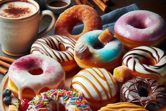 Популярные вариации начинок и глазурей для пончиков и донатов