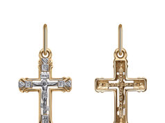 Какой крестик выбрать: серебряный или золотой?