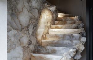 Лестницы из кварцевого агломерата — стиль и функциональность в современном дизайне