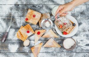 рецепт сладких вафель в домашних условиях