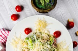 Рецепт весеннего салата из свежих овощей