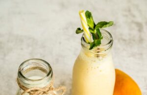 Рецепт смузи с кефиром и бананом