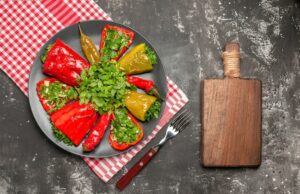 Рецепт фаршированных перцев лодочки