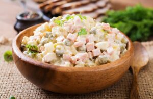 Рецепт салата купеческий с пошаговым описанием