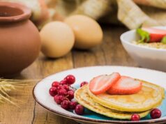 Рецепт пузырчатых блинов на молоке