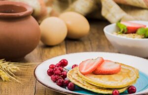 Рецепт пузырчатых блинов на молоке