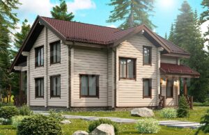 Дома из клееного бруса: комфорт, качество и долговечность