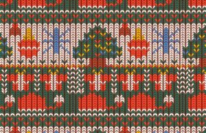 Объемный рисунок спицами техника и советы