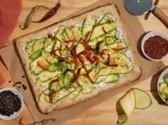 Рецепт вкусной овощной пиццы в домашних условиях