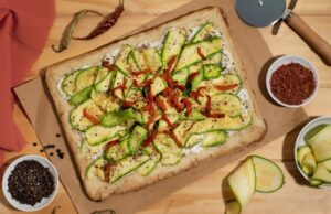 Рецепт вкусной овощной пиццы в домашних условиях