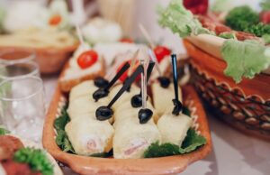 Идеи оформления канапе для праздничного стола