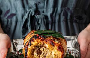 Время запекания свинины в духовке в рукаве