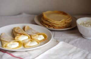 Блинчики на молоке с дырочками: рецепт с кипятком