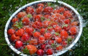 Клубника с сахаром на зиму без варки