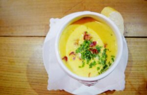 Классический сырный суп без мяса: пошаговый рецепт