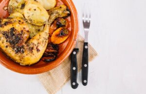 Курица в горшочках с картошкой в духовке