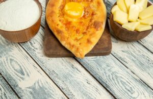 Быстрый пирог с картошкой из жидкого теста